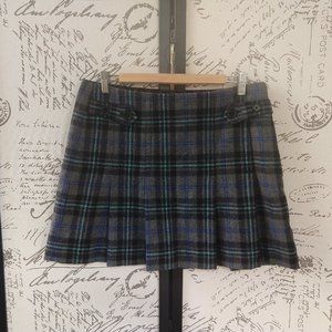 Gap Plaid Pleated Skirt size 10